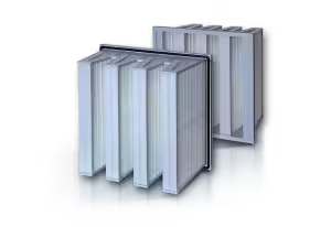 Compact HEPA-Filter designed to extract the smallest particles out of air